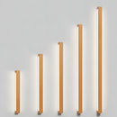 Modern Long Strip Wood LED Wall Lamp